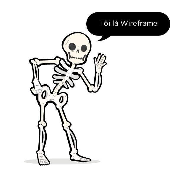 Wireframe là khung xương trong UI/UX Design?