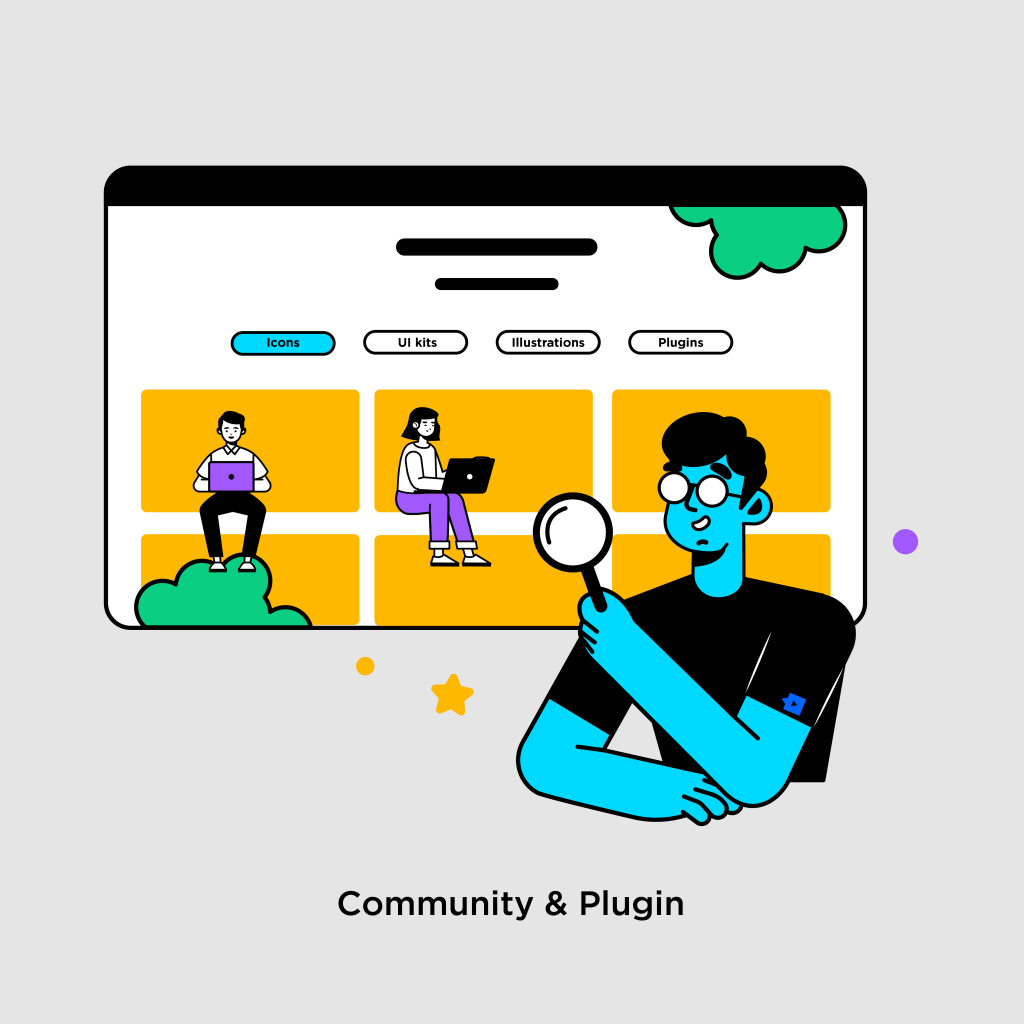 Tính năng của Figma - Community & Plugin