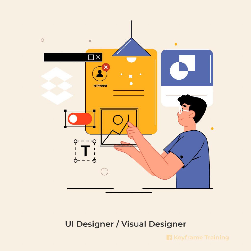 5 vị trí ngành UI/UX - UI Designer / Visual Designer